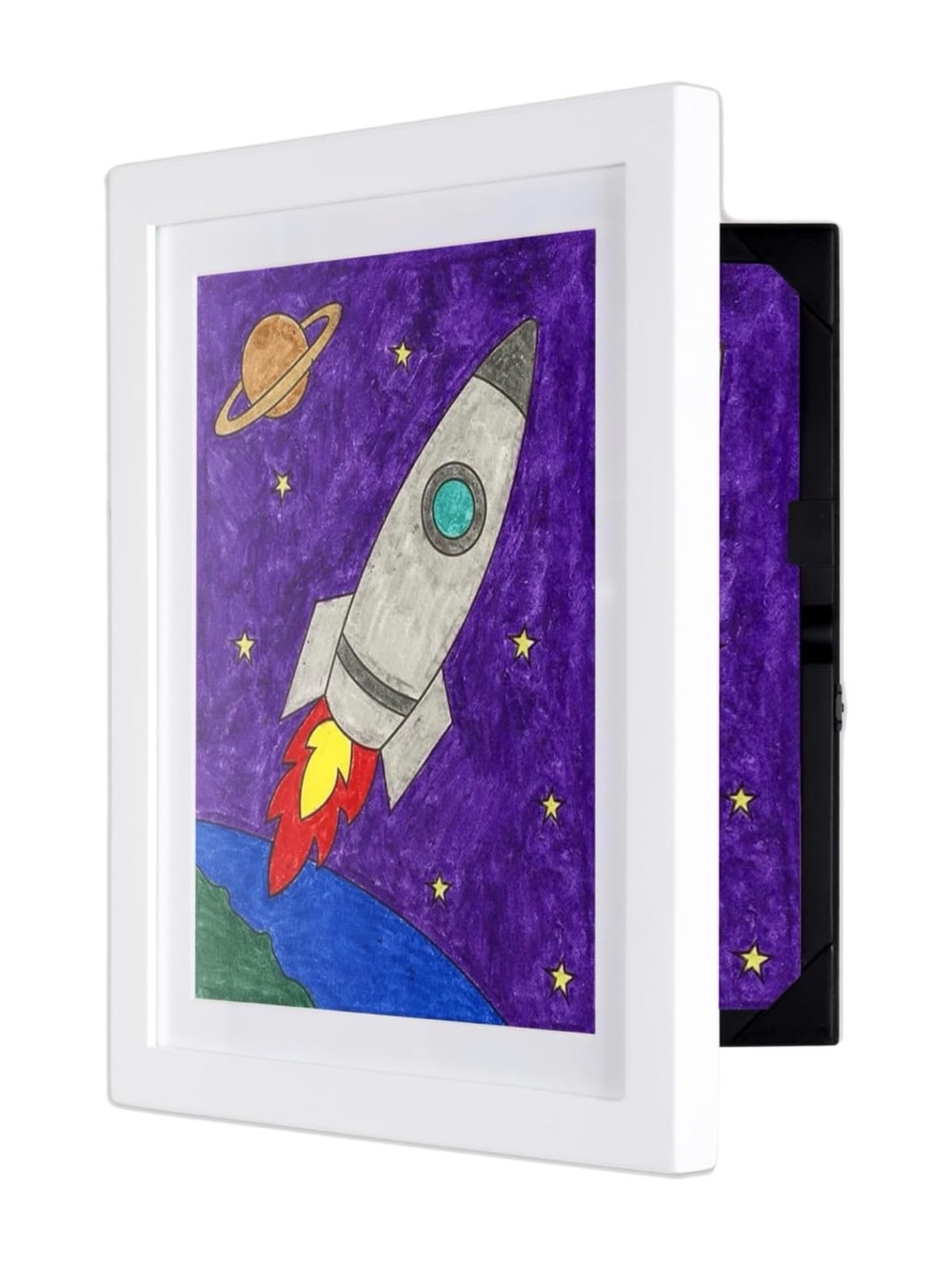 New White Dynamic Frame Davinci Art Cabinet Stores 50 Pcs of 9x12 Kids Art Box
